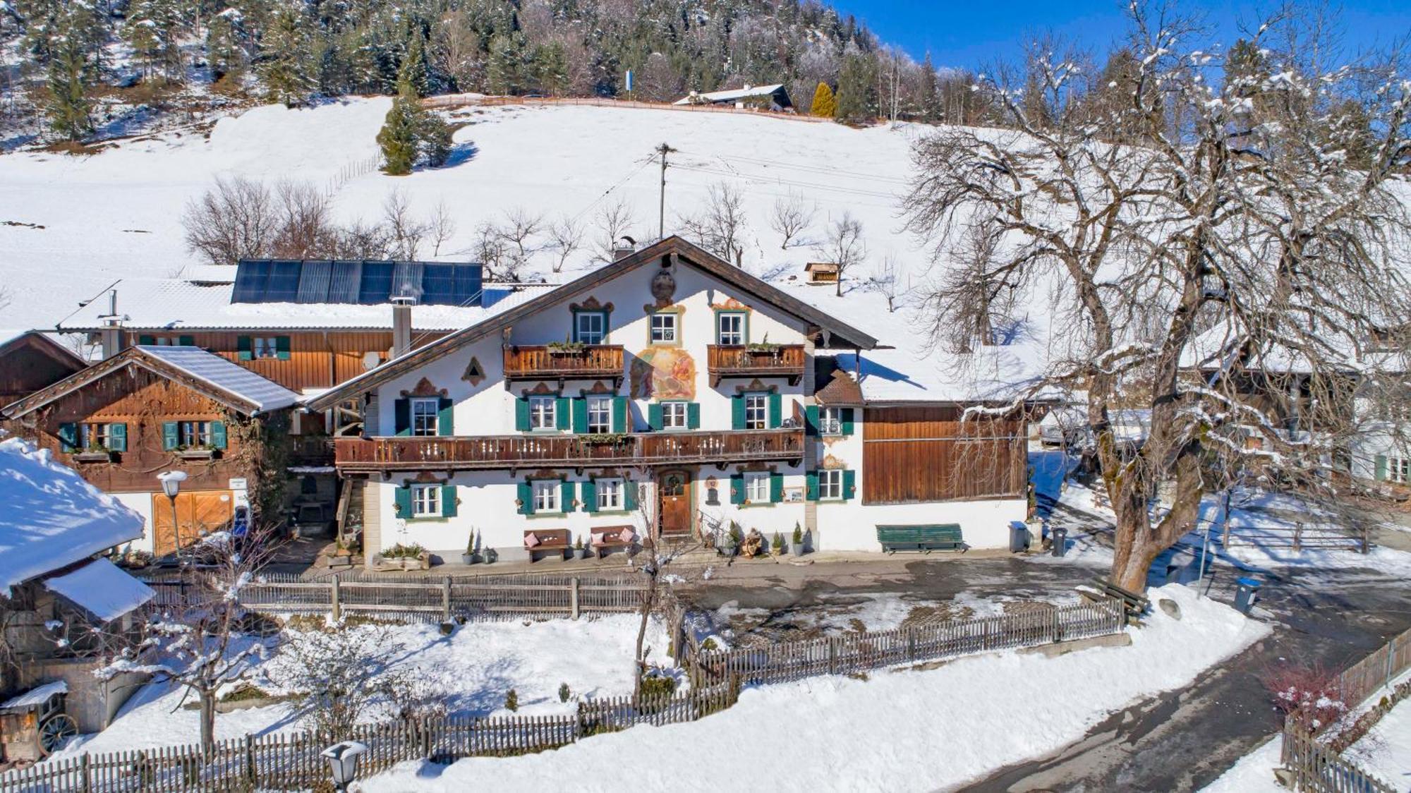 Ferienwohnungen Holler Wallgau Exterior foto